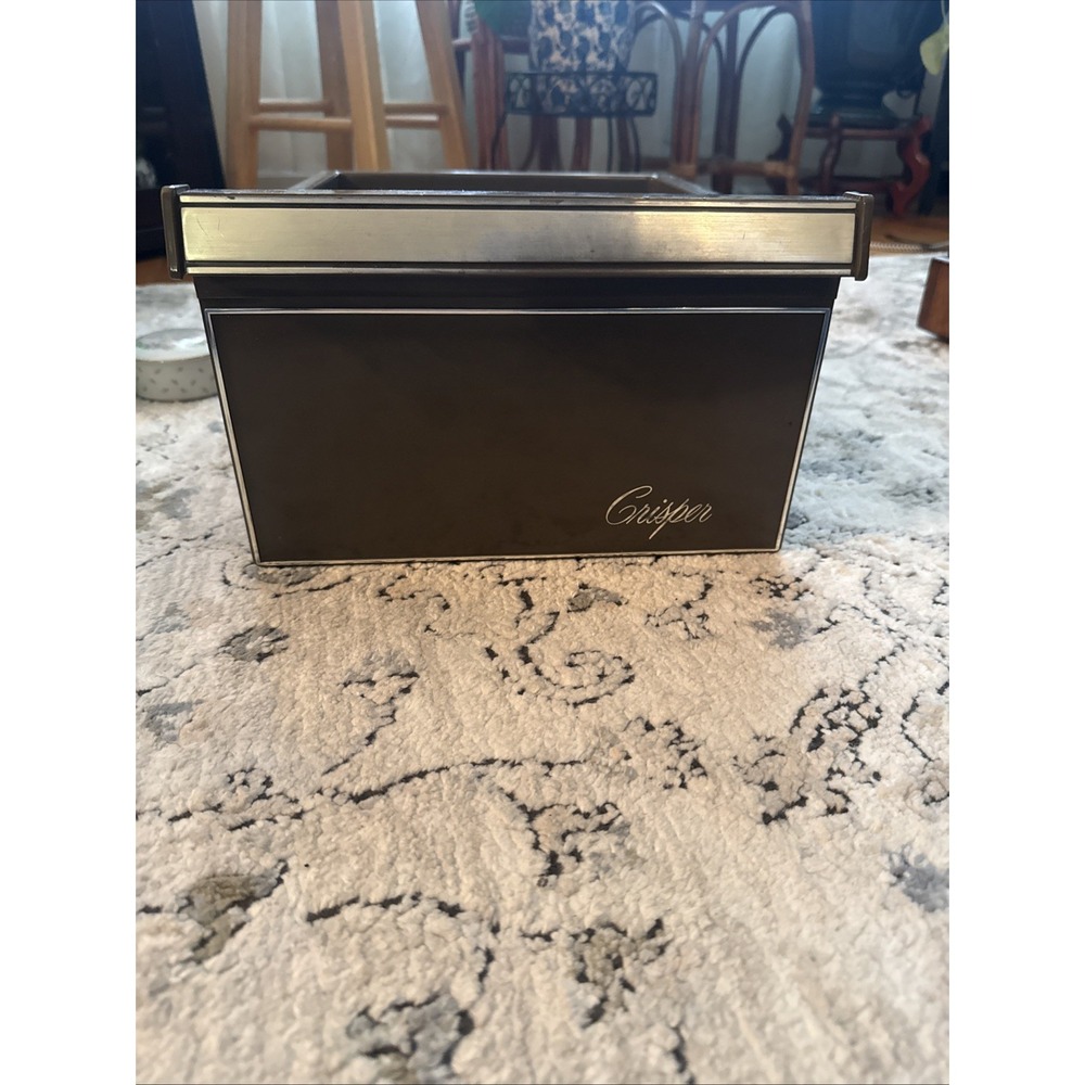 Vintage Kenmore 62801 Crisper Bottom Drawer Replacement Brown Sears 13  X 10
